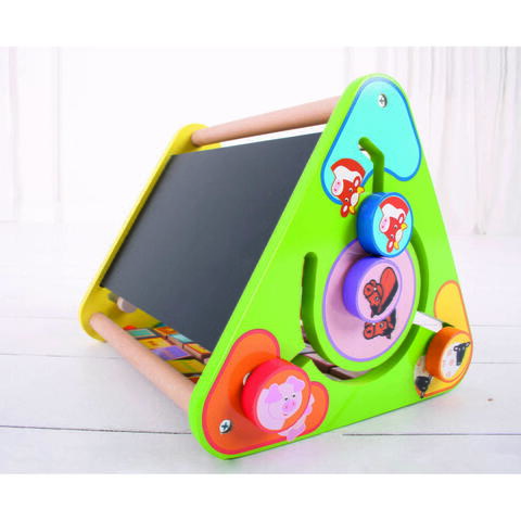 BIGJIGS Toys Centru de activitati - litere si imagini in romana - RESIGILAT