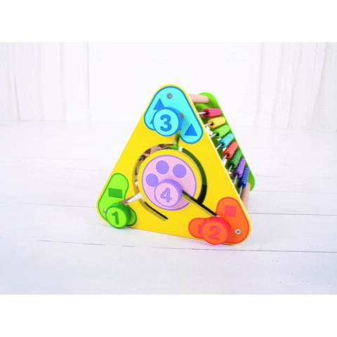 BIGJIGS Toys Centru de activitati - litere si imagini in romana - RESIGILAT