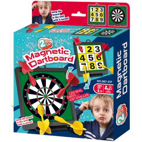Bufnitel Joc 2 in 1 - Darts magnetic
