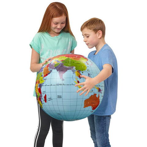 Brainstorm Glob pamantesc gonflabil - 50 cm - RESIGILAT