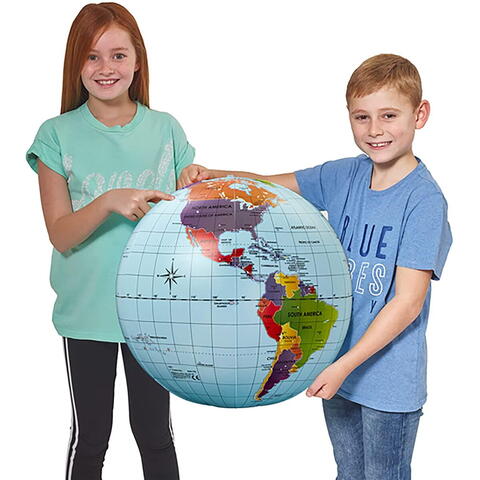 Brainstorm Glob pamantesc gonflabil - 50 cm - RESIGILAT