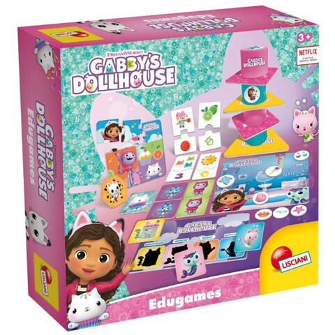 LISCIANI Prima mea colectie de jocuri - Gabby's Dollhouse