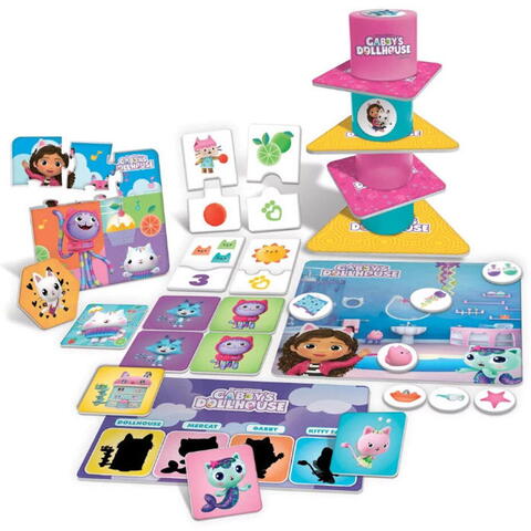 LISCIANI Prima mea colectie de jocuri - Gabby's Dollhouse