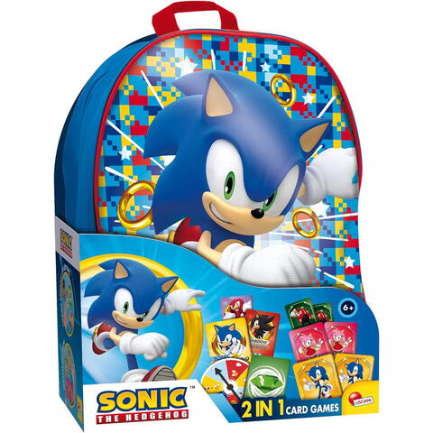 LISCIANI Colectie de jocuri in ghiozdanel - Sonic