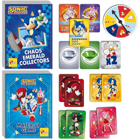 LISCIANI Colectie de jocuri in ghiozdanel - Sonic