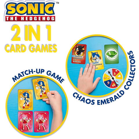 LISCIANI Colectie de jocuri in ghiozdanel - Sonic