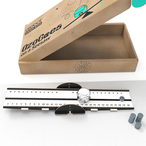 Ozobot Extensie STEAM - OzoGoes pe balansoar