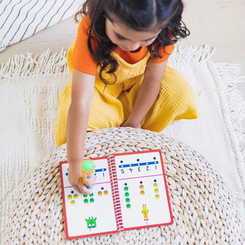 Educational Insights Set Hot Dots® - Numberblocks de la 1 la 10