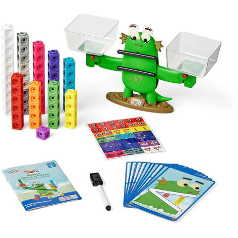 Hand2Mind Set activitati cu balanta - Numberblocks® Blockzee™