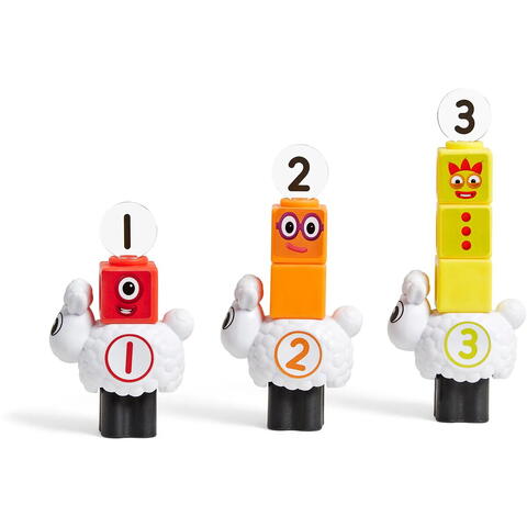 Hand2Mind MathLink®Cubes Numberblocks - Ferma oitelor