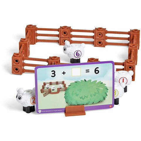 Hand2Mind MathLink®Cubes Numberblocks - Ferma oitelor