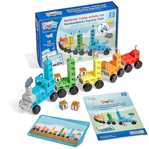 Hand2Mind MathLink®Cubes Numberblocks - Trenulet Express