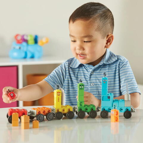 Hand2Mind MathLink®Cubes Numberblocks - Trenulet Express