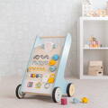 BIGJIGS Toys Antemergator cu activitati (pastel)