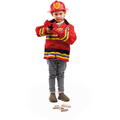 BIGJIGS Toys Set costum si accesorii pompier pentru copii