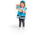 BIGJIGS Toys Set costum si accesorii politist pentru copii
