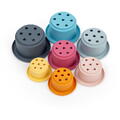 BIGJIGS Toys Set cupe de stivuit din silicon