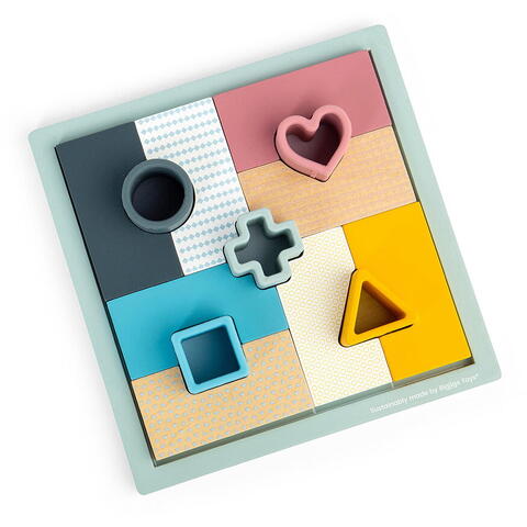BIGJIGS Toys Joc 2 in 1 mozaic (pastel)