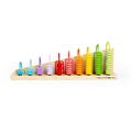 BIGJIGS Toys Numaratoare din lemn - Adunari si scaderi