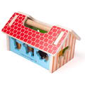 BIGJIGS Toys Joc de sortare - Ferma vesela