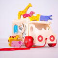 BIGJIGS Toys Joc de sortare - Camionul animalutelor