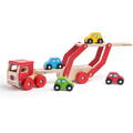 BIGJIGS Toys Camion cu platforma pentru masinute