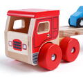 BIGJIGS Toys Camion cu platforma pentru masinute