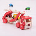 BIGJIGS Toys Camion cu platforma pentru masinute