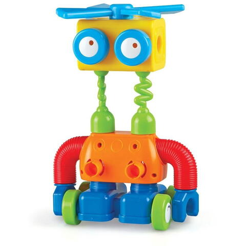 Learning Resources Hai sa construim - 1, 2, 3  Robotel colorat - RESIGILAT