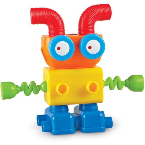 Learning Resources Hai sa construim - 1, 2, 3  Robotel colorat - RESIGILAT