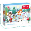 Dodo Puzzle - La patinoar (60 piese) - RESIGILAT