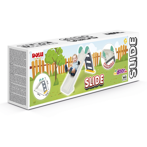 DOLU Tobogan pentru copii pliabil pastel