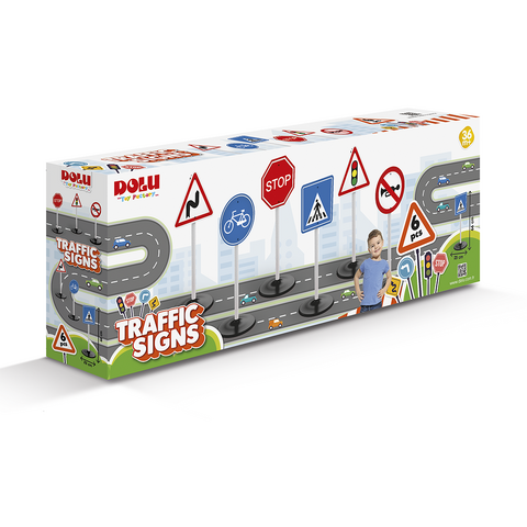 DOLU Set semne de circulatie mari (6 buc.)