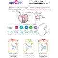 SPECTRA Kit premium 32mm (biberon+accesorii) - RESIGILAT