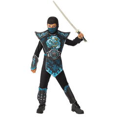 Costum de carnaval - Ninja Dragon Albastru