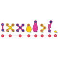 Clixo® joc magnetic de construit - Crew Roz & Galben (30 piese)