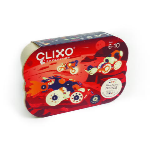 Clixo® joc magnetic de construit - Vehicule spatiale ( 30 piese)