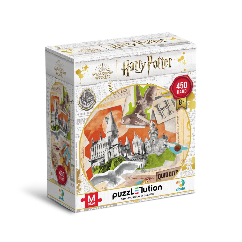 JOCURI - Puzzle Harry Potter - Scoala Hogwarts (450 piese)