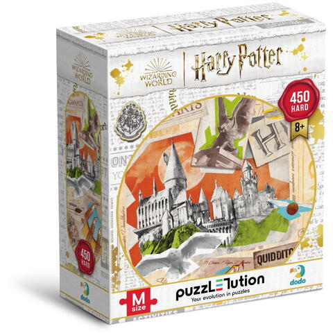 Dodo Puzzle Harry Potter - Scoala Hogwarts (450 piese)
