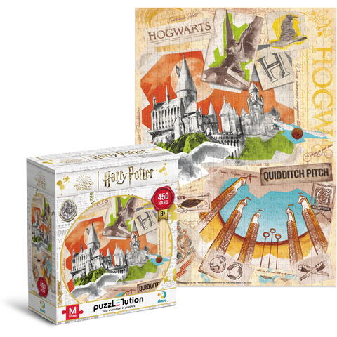 Dodo Puzzle Harry Potter - Scoala Hogwarts (450 piese)