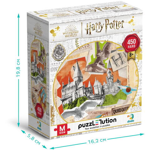 Dodo Puzzle Harry Potter - Scoala Hogwarts (450 piese)