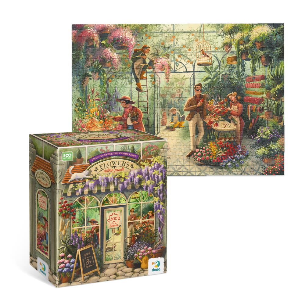 JOCURI - Puzzle - Floraria (300 piese)