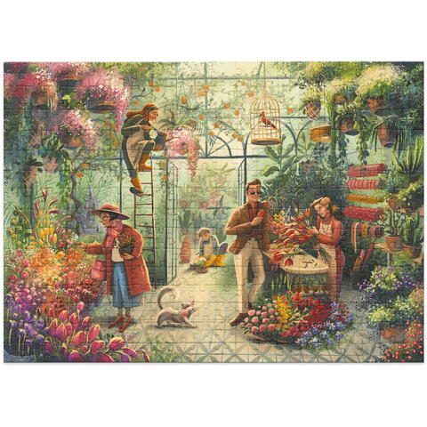 Dodo Puzzle - Floraria (300 piese)