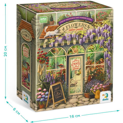 Dodo Puzzle - Floraria (300 piese)