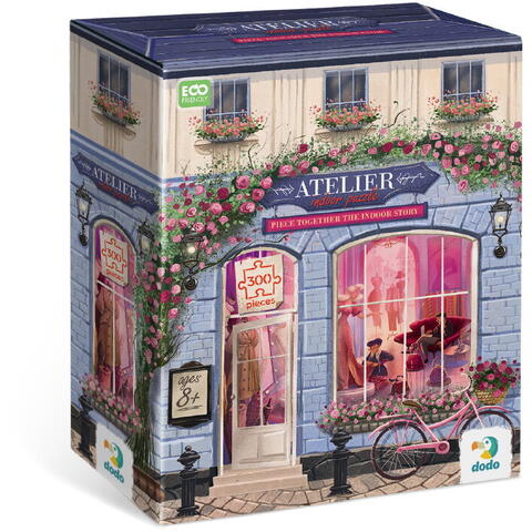 Dodo Puzzle - Atelierul de moda (300 piese)