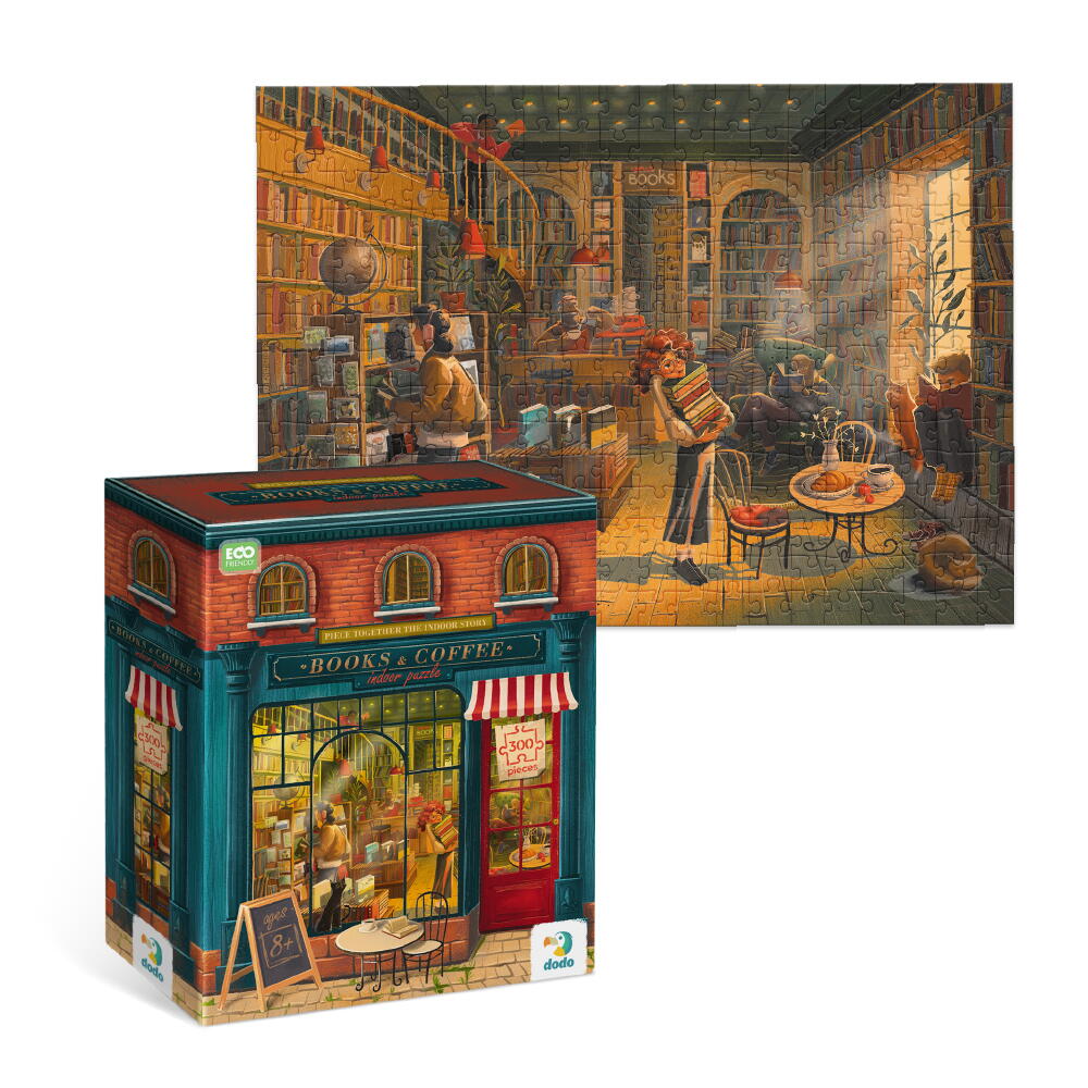 JOCURI - Puzzle - Libraria (300 piese)