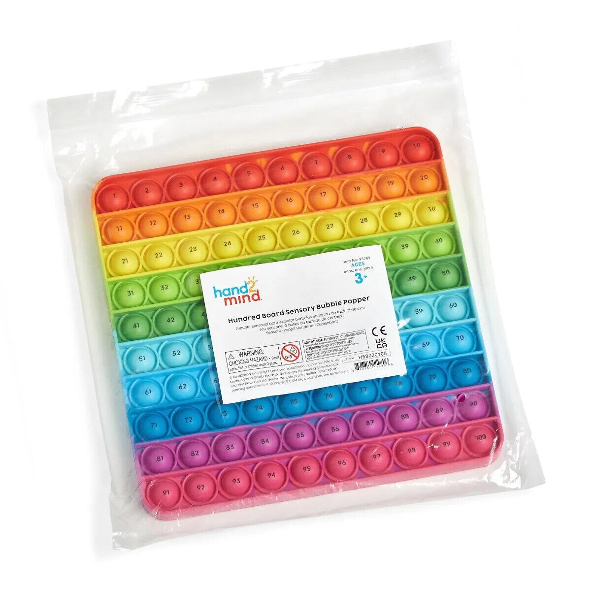 Jucarii Educative - Tablita senzoriala - Numar de la 1-100