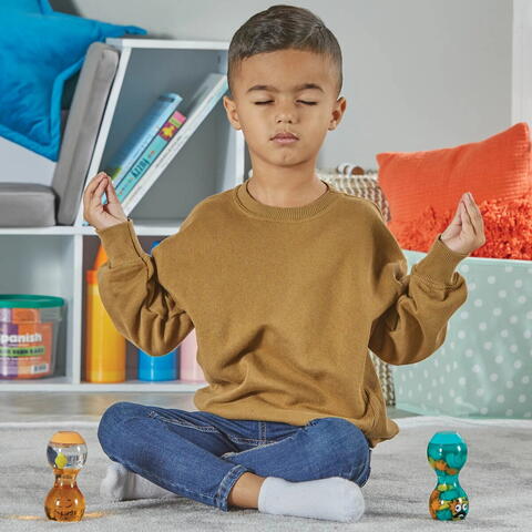 Hand2Mind Clepsidre senzoriale cu emotii - Coplesit & calm