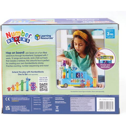 Hand2Mind Joc de rol  - Numberblocks® si autobuzul curcubeu