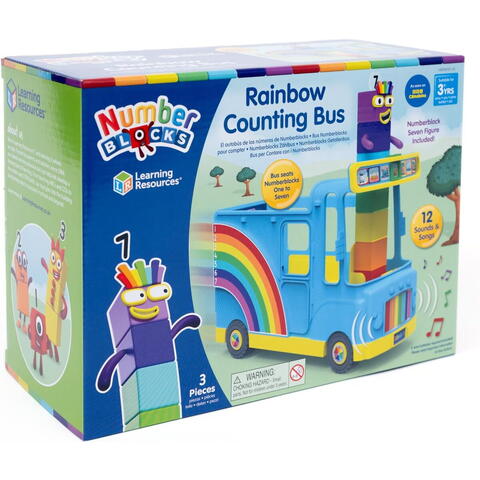Hand2Mind Joc de rol  - Numberblocks® si autobuzul curcubeu